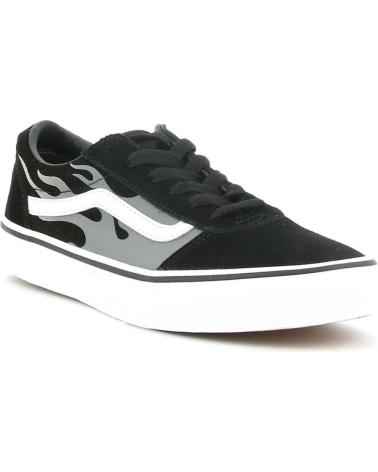 Sneaker für Damen VANS OFF THE WALL DEPORTIVOS VANS  GRIS YT WARD SUEDE FLAME ROJO VN0A38J9 NEGRO
