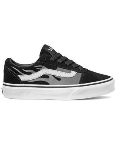 Sportivo per Donna VANS OFF THE WALL DEPORTIVOS VANS  GRIS YT WARD SUEDE FLAME ROJO VN0A38J9 NEGRO