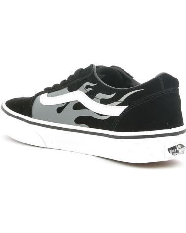 Sneaker für Damen VANS OFF THE WALL DEPORTIVOS VANS  GRIS YT WARD SUEDE FLAME ROJO VN0A38J9 NEGRO
