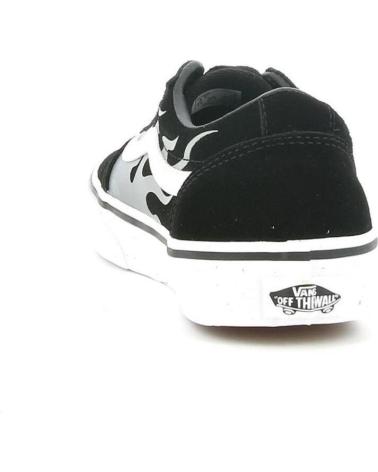 Sneaker für Damen VANS OFF THE WALL DEPORTIVOS VANS  GRIS YT WARD SUEDE FLAME ROJO VN0A38J9 NEGRO