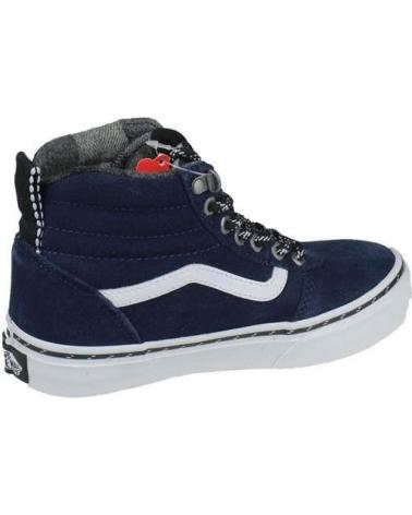 Sneaker für Mädchen und Junge VANS OFF THE WALL DEPORTIVO VANS YT WARD HI OUTDOOR MARINO BLANCO AZUL OSCURO