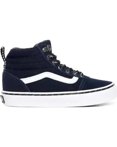 Sportif pour Fille et Garçon VANS OFF THE WALL DEPORTIVO VANS YT WARD HI OUTDOOR MARINO BLANCO AZUL OSCURO