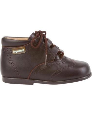 Schuhe für Mädchen und Junge ANGELITOS ZAPATOS OTOO INVIERNO VARIOS 17337 MARRON