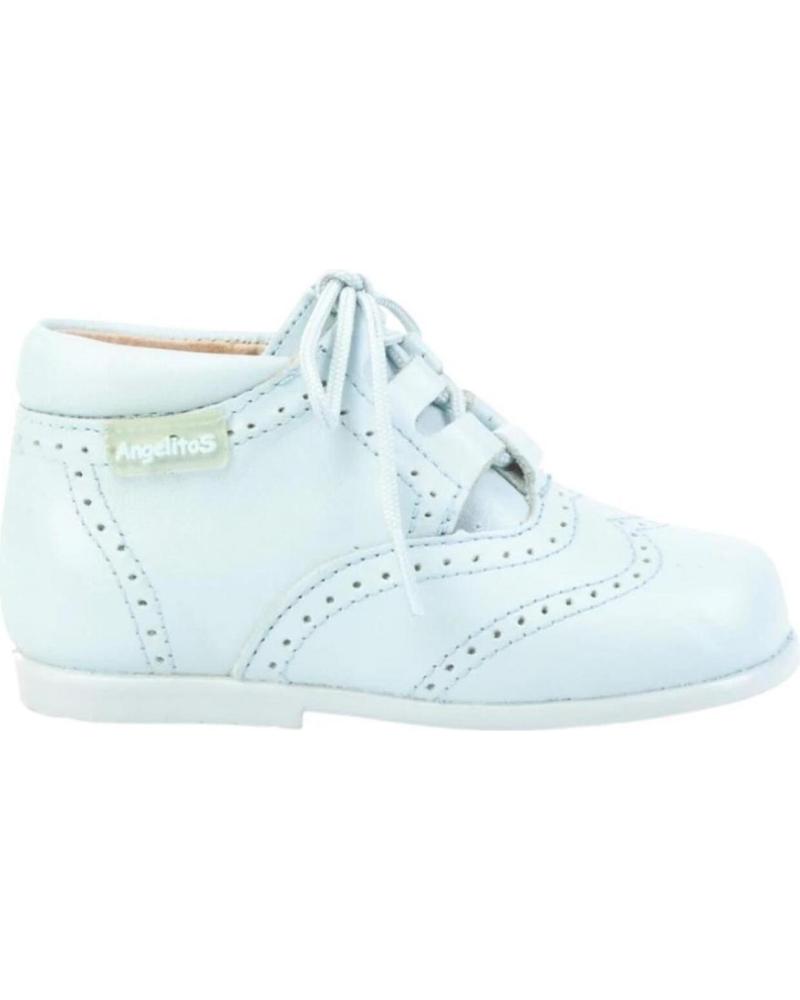 Schuhe für Mädchen und Junge ANGELITOS ZAPATOS OTOO INVIERNO VARIOS 17337 AZUL CLARO