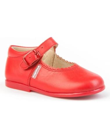 girl shoes ANGELITOS ZAPATO NINA MERCEDITAS 500 VARIOS 18009 ROJO