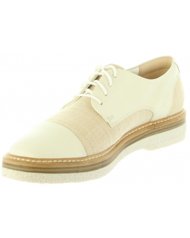 Schuhe für Damen CLARKS 26132696 ZANTE WHITE CANVAS