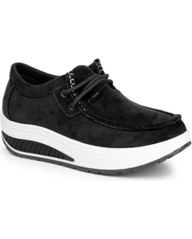 Zapatos de Mujer CRECENDO ZAPATO MUJER WALABY POPCORN VARIOS 8000 NEGRO