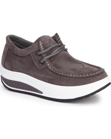 Zapatos de Mujer CRECENDO ZAPATO MUJER WALABY POPCORN VARIOS 8000 GRIS
