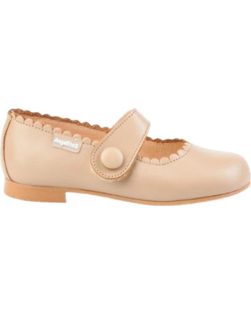 Schuhe für Mädchen ANGELITOS ZAPATOS VARIOS 1512 CAMEL