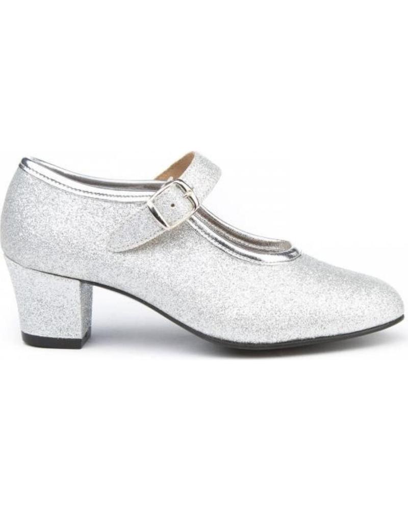 Schuhe für Mädchen ANGELITOS ZAPATO FLAMENCA VARIOS 305 PLATA