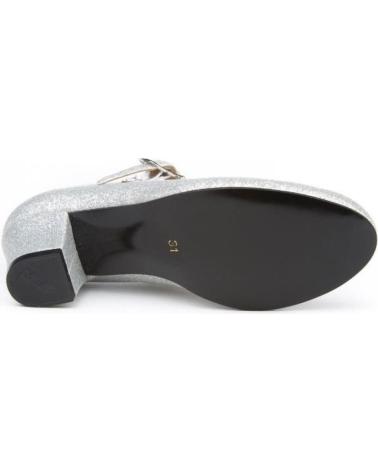 Schuhe für Mädchen ANGELITOS ZAPATO FLAMENCA VARIOS 305 PLATA