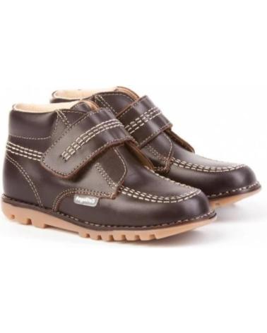 Bottines pour Fille et Garçon ANGELITOS BOTAS OTONO-INVIERNO  304 MARRON