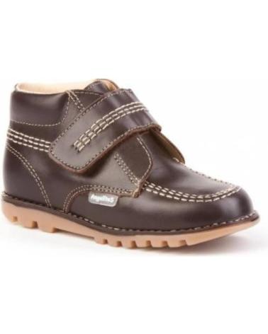Bottines pour Fille et Garçon ANGELITOS BOTAS OTONO-INVIERNO  304 MARRON