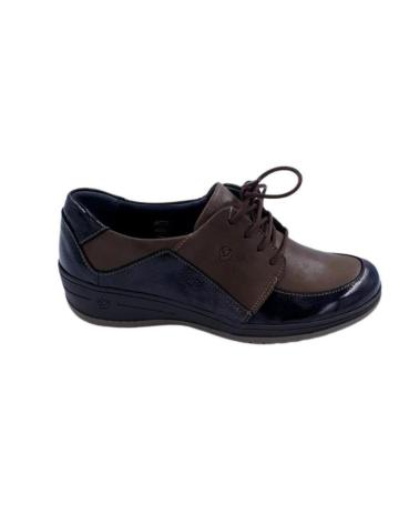 Zapatos de Mujer SUAVE BY LEYLAND ZAPATO COMBINADO SUAVE VARIOS 3609 MARRON