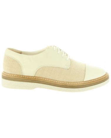 Schuhe für Damen CLARKS 26132696 ZANTE WHITE CANVAS
