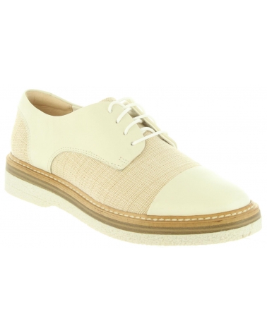 Schuhe für Damen CLARKS 26132696 ZANTE WHITE CANVAS