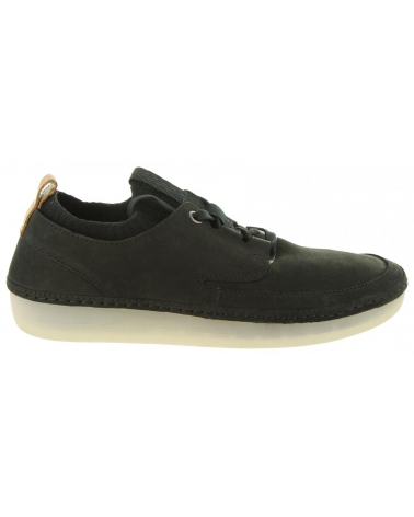 Schuhe für Damen CLARKS 26129161 NATURE IV BLACK NUBUCK