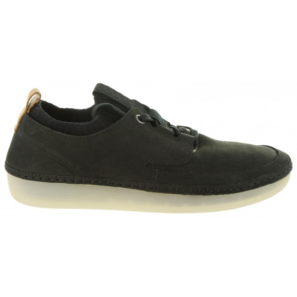Schuhe für Damen CLARKS 26129161 NATURE IV BLACK NUBUCK