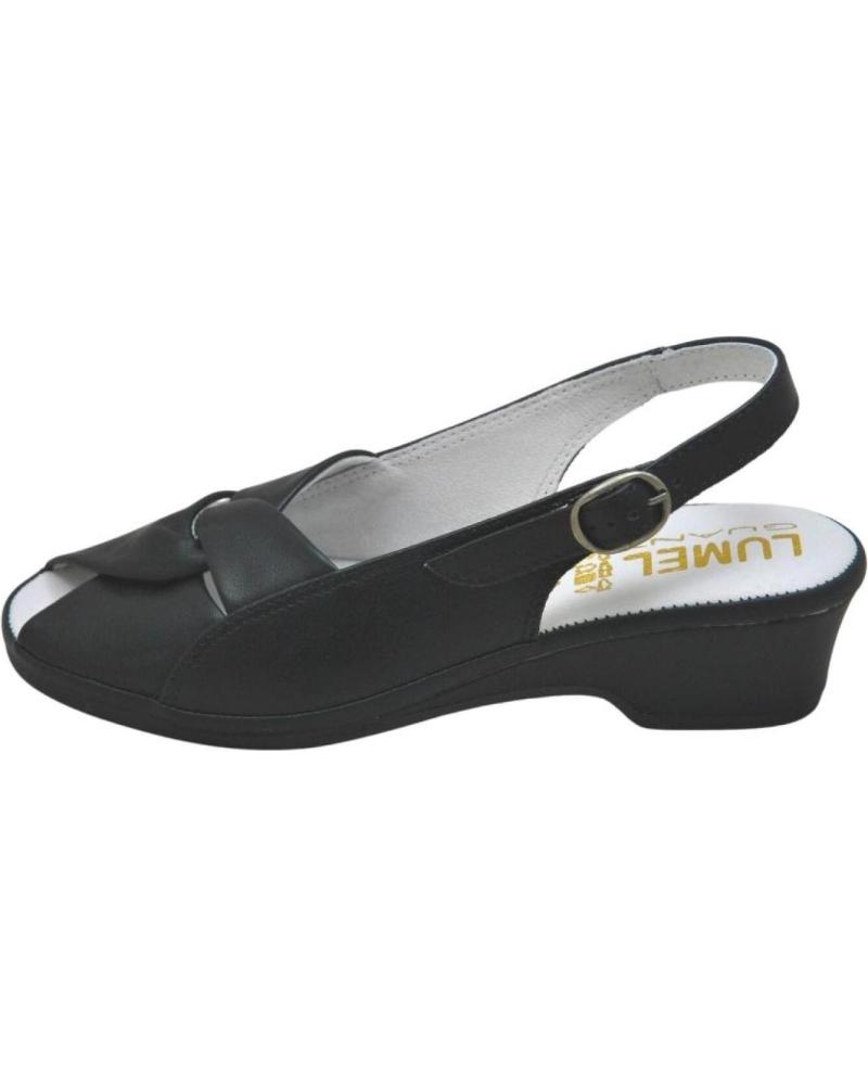 Sandales pour Femme LUMEL 4X-498 CLAMIRA SANDALIA ANATOMICA ANCHO ESPECIAL MUY BLUE 2002