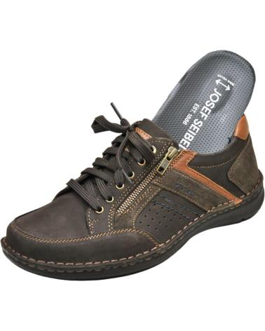Chaussures pour Homme WESTLAND JOSEF SEIBEL ZAPATOS CON CORDONES 43687 ANVERS 87 PARA PLAN MORO-KOMBI