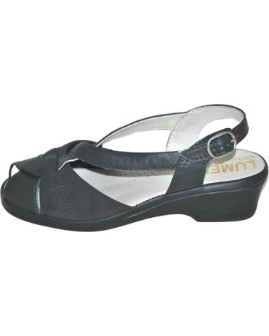 Sandalias de Mujer LUMEL 4X-487 MATE SANDALIA ANATOMICA ANCHO ESPECIAL MUY COM BLUE 502-142