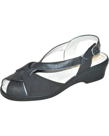 Sandalias de Mujer LUMEL 4X-487 MATE SANDALIA ANATOMICA ANCHO ESPECIAL MUY COM BLUE 502-142