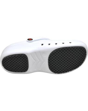 Sabots pour Femme et Homme DIAN EVA PLUS ZUECO UNISEX PARA PLANTILLAS BLANCO