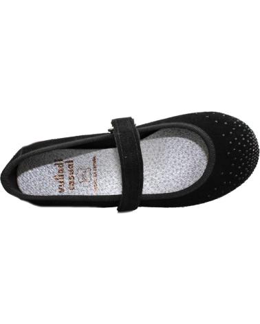 Ballerinas für Mädchen VUL-LADI VULLADI SERRAJE CAN NINA BAILARINA COMODA 6408 NEGRO