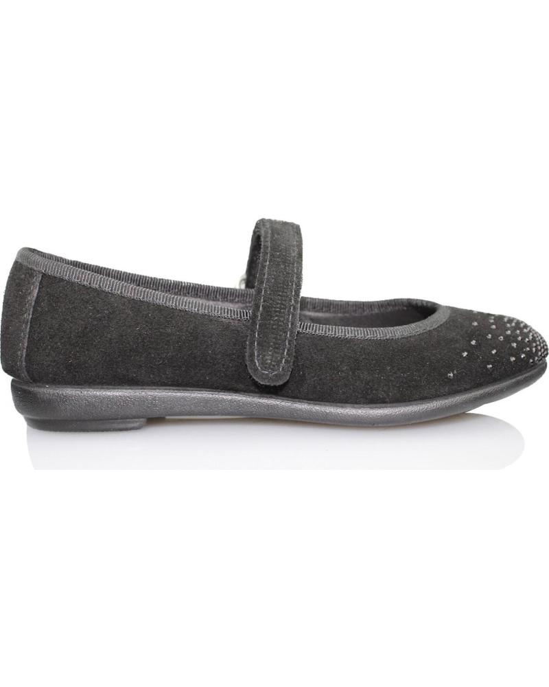Ballerinas für Mädchen VUL-LADI VULLADI SERRAJE CAN NINA BAILARINA COMODA 6408 NEGRO