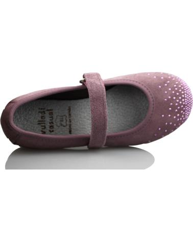 girl Flat shoes VUL-LADI VULLADI SERRAJE CAN NINA BAILARINA COMODA 6408 ROSA
