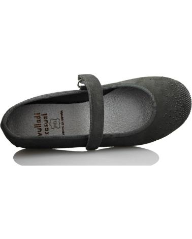 Bailarinas de Niña VUL-LADI VULLADI SERRAJE CAN NINA BAILARINA COMODA 6408 GRIS
