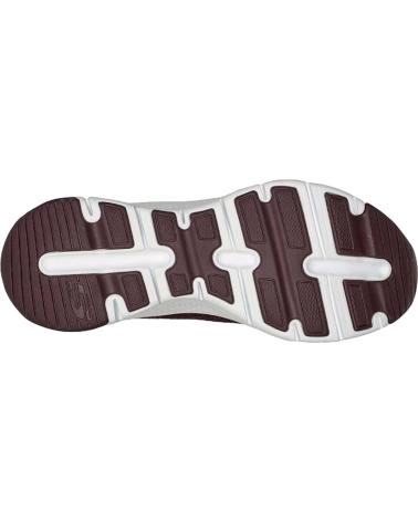 Deportivas de Mujer SKECHERS ARCH FIT-GLEE FOR ALL BURDEOS GRANATE