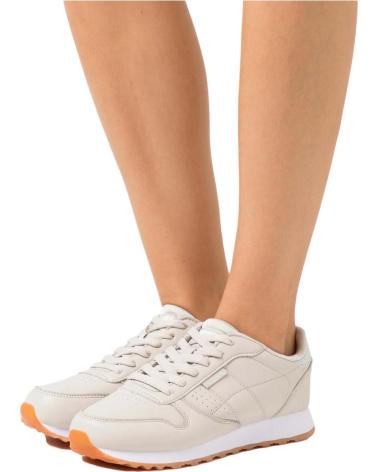 Zapatillas deporte pour Femme SKECHERS 699-TPE TAUPE DURALEATHER- SILVER GLITTER TRIM MARRóN