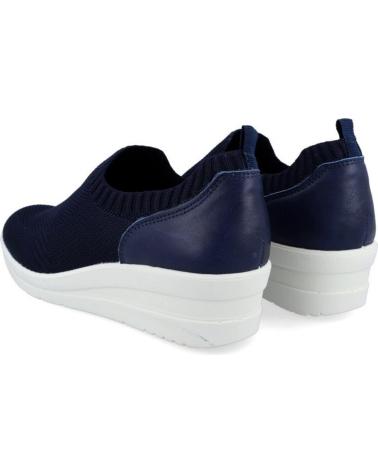 Zapatos de cuña de Mujer IMAC ZAPATILLAS AZULES CASUAL 02751-009 BLU-BLU TESS