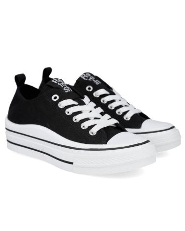 Woman Zapatillas deporte REFRESH 170659 ZAPATILLAS LONA MUJER NEGRO