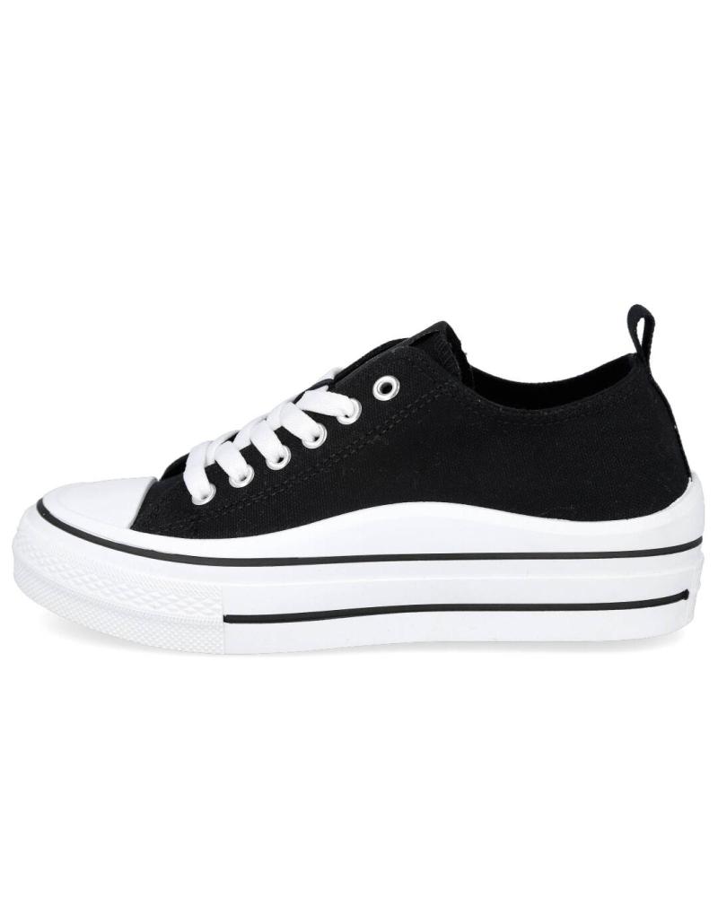 Woman Zapatillas deporte REFRESH 170659 ZAPATILLAS LONA MUJER NEGRO