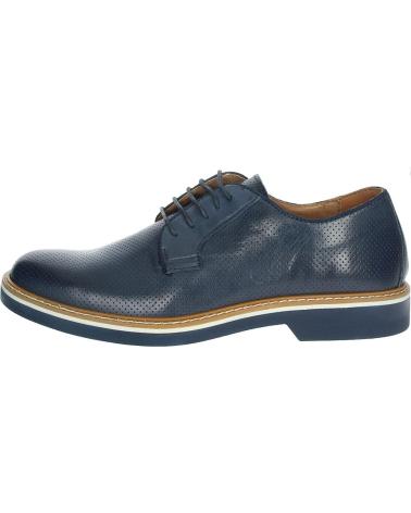Zapatos de Hombre IMAC ZAPATO CASUAL PIEL AZUL 28261-009 BLU-BLU VITELLO ALFA MAIALINO FODERA PELLE