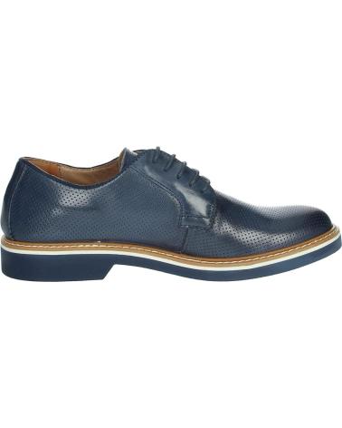 Zapatos de Hombre IMAC ZAPATO CASUAL PIEL AZUL 28261-009 BLU-BLU VITELLO ALFA MAIALINO FODERA PELLE