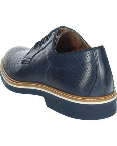 Zapatos de Hombre IMAC ZAPATO CASUAL PIEL AZUL 28261-009 BLU-BLU VITELLO ALFA MAIALINO FODERA PELLE