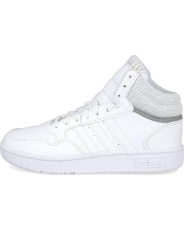 Sportivo per Bambino ADIDAS GW0401 NINO HOOP MID 3 0 K BLANCO