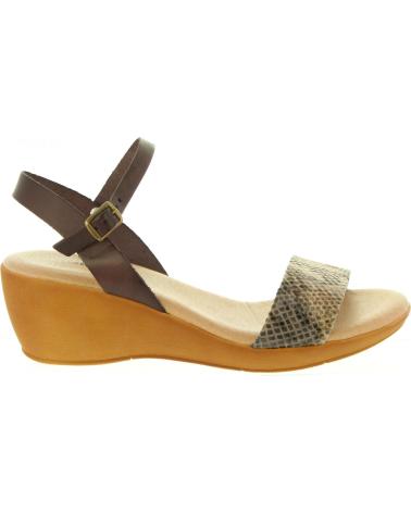 Sandalias de Mujer CUMBIA 31009 SERPIENTE TAUPE
