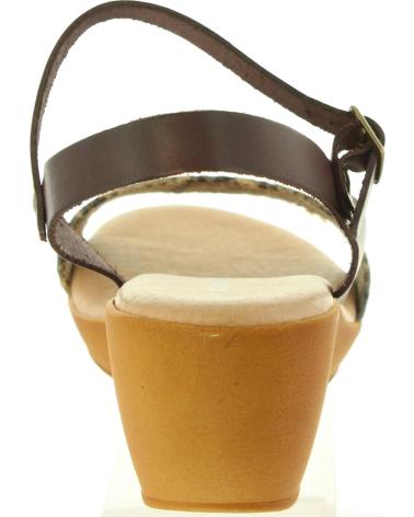 Sandalias de Mujer CUMBIA 31009 SERPIENTE TAUPE