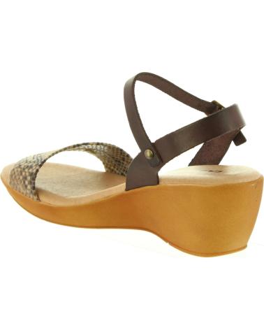 Sandalias de Mujer CUMBIA 31009 SERPIENTE TAUPE