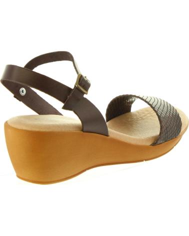Woman Sandals CUMBIA 31009 SERPIENTE MARRON