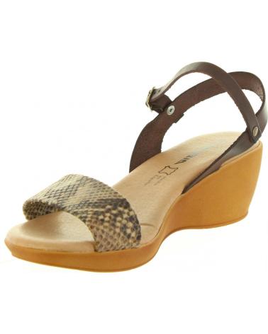 Sandalias de Mujer CUMBIA 31009 SERPIENTE TAUPE