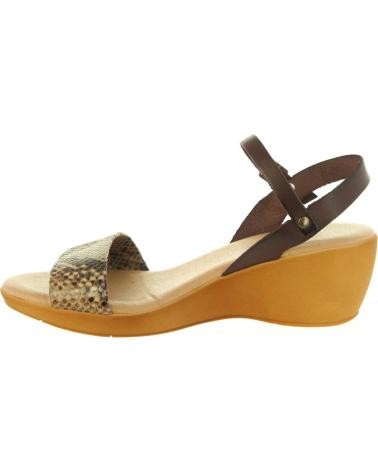 Sandalias de Mujer CUMBIA 31009 SERPIENTE TAUPE