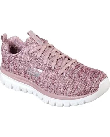 SKECHERS GRACEFUL TWISTED FORTUNE BASKETS FEMME VIOLETA