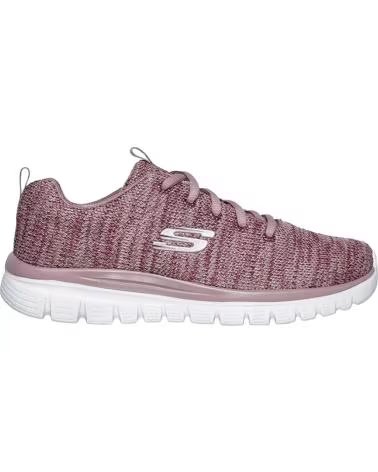 SKECHERS GRACEFUL TWISTED FORTUNE BASKETS FEMME VIOLETA