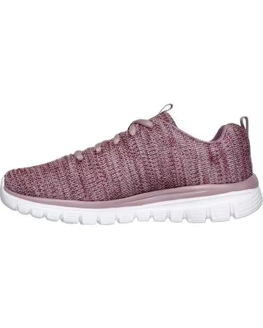 SKECHERS GRACEFUL TWISTED FORTUNE BASKETS FEMME VIOLETA