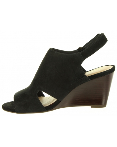 Chaussures compensées pour Femme CLARKS 26131851 RAVEN BLACK SDE